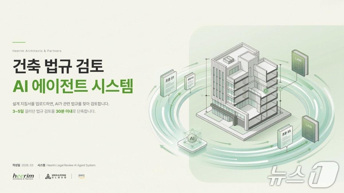 본문 이미지 -  희림건축, AI 기반 건축법규 검토 시스템 개발 (희림건축 제공) 뉴스1ⓒ news1 