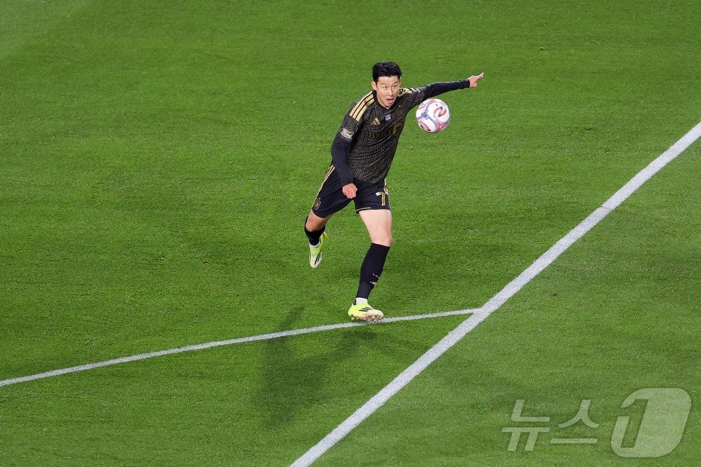 본문 이미지 - MLS LA FC의 손흥민 ⓒ AFP=뉴스1