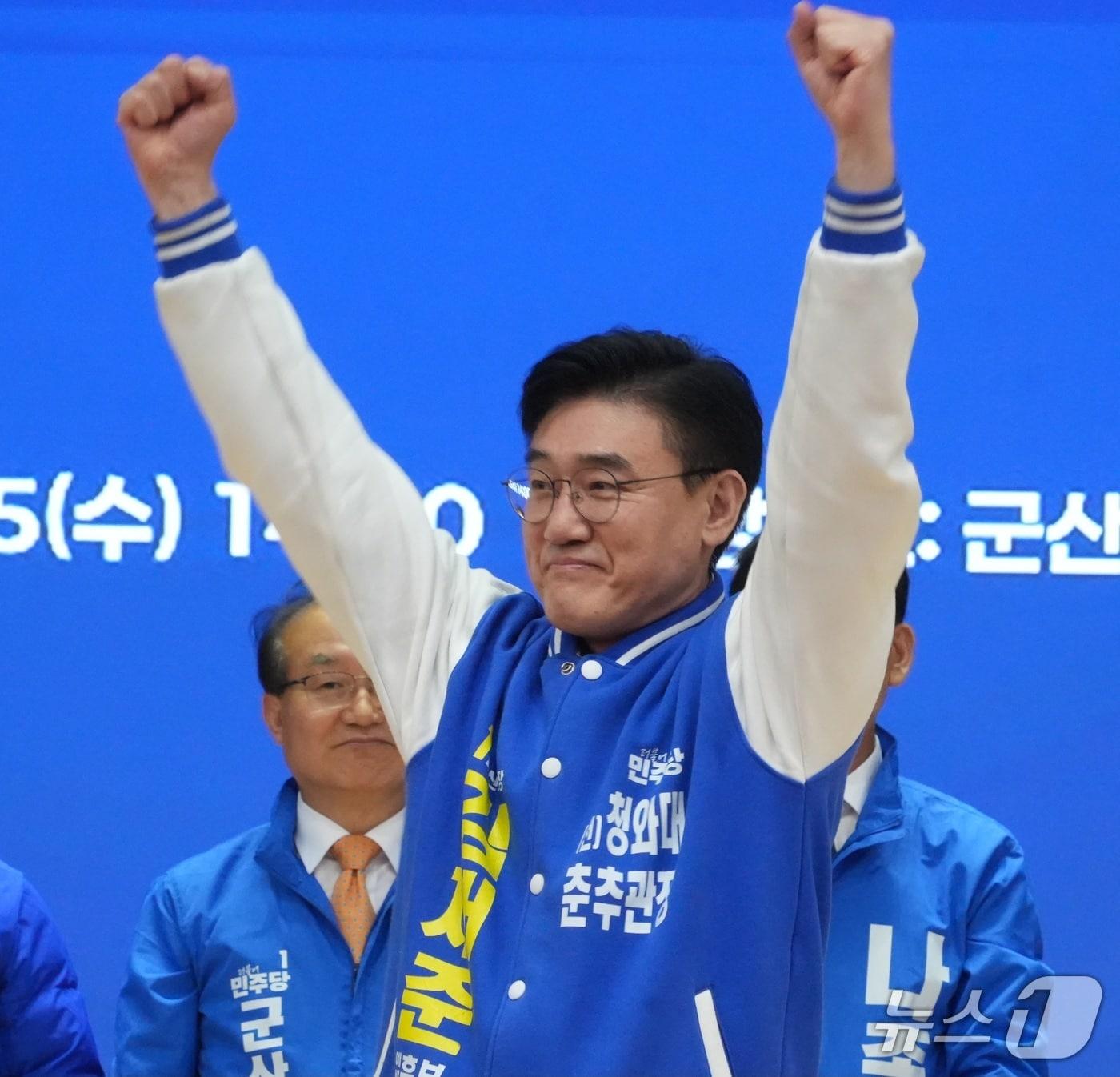 본문 이미지 - 김재준 더불어민주당 군산시장 후보./뉴스1