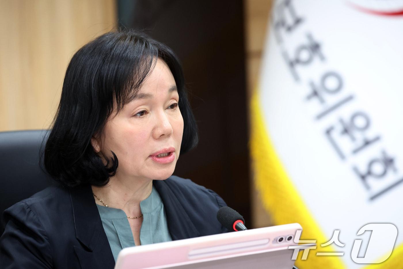 본문 이미지 - 송경희 개인정보보호위원회 위원장. 2026.4.22 ⓒ 뉴스1 김명섭 기자