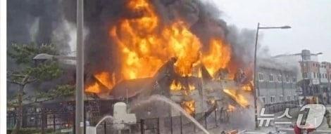 본문 이미지 - 남양주 화재 현장.(경기도북부소방재난본부 제공. 재판매 및 DB 금지)/뉴스1