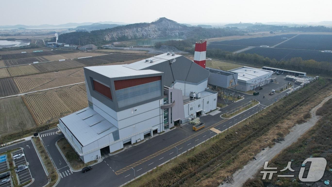 본문 이미지 - 군산시 폐자원에너지화시설 전경.(군산시 제공. 재판매 및 DB금지)