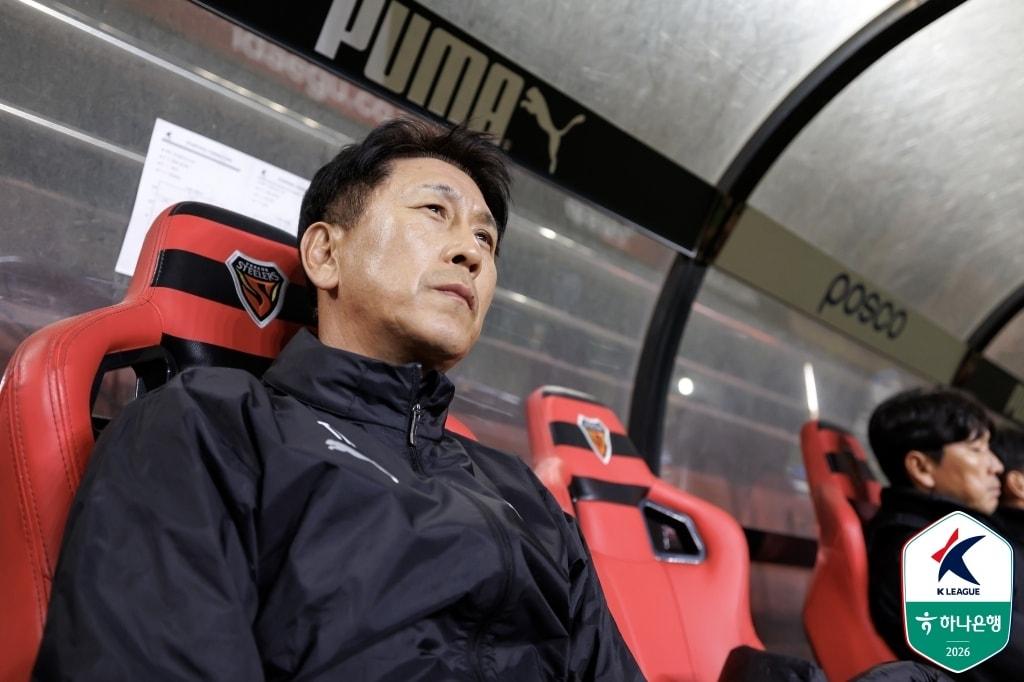 본문 이미지 -  박태하 포항 감독(한국프로축구연맹 제공)