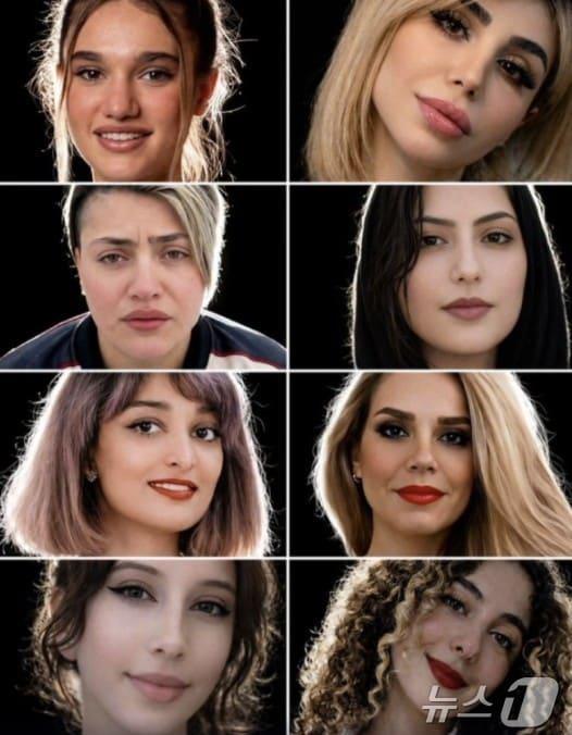 본문 이미지 - 도널드 트럼프 미국 대통령이 자신의 부탁으로 사형에 처할 위기에서 구했다고 주장하는 이란 여성들(도널드 트럼프 트루스소셜 캡처, 재판매 및 DB금지) 2026.04.22. ⓒ 뉴스1 류정민 특파원