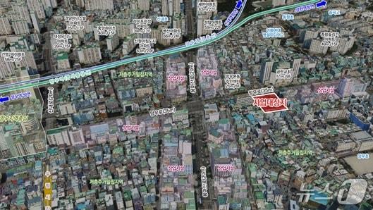 본문 이미지 -  중랑구 망우동 360-1번지 (서울시 제공) 