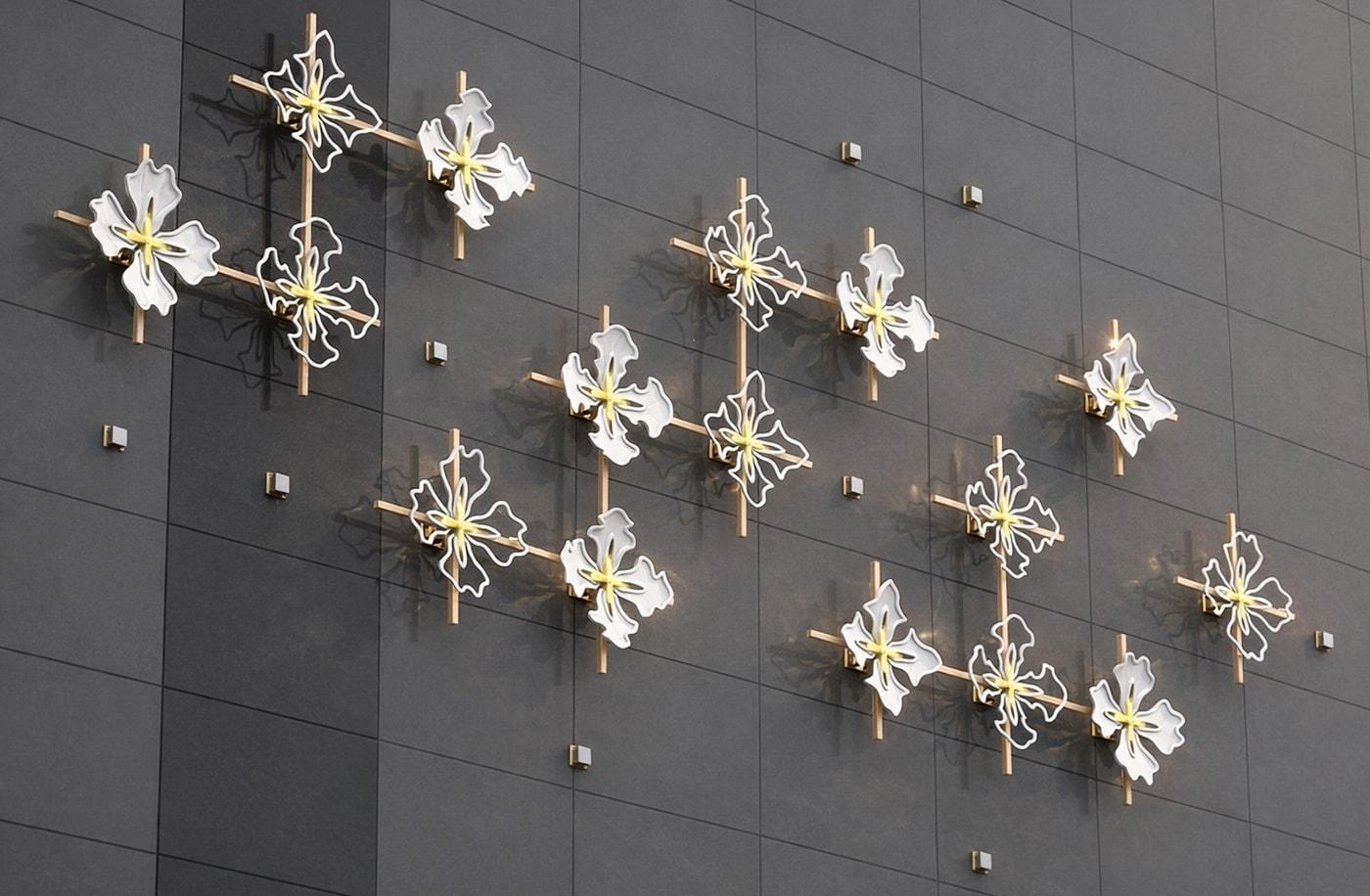 본문 이미지 - 춘천 아테라 더퍼스트에 설치 예정인 송승준 작가 조형물 디자인 시안 (금호건설 제공)