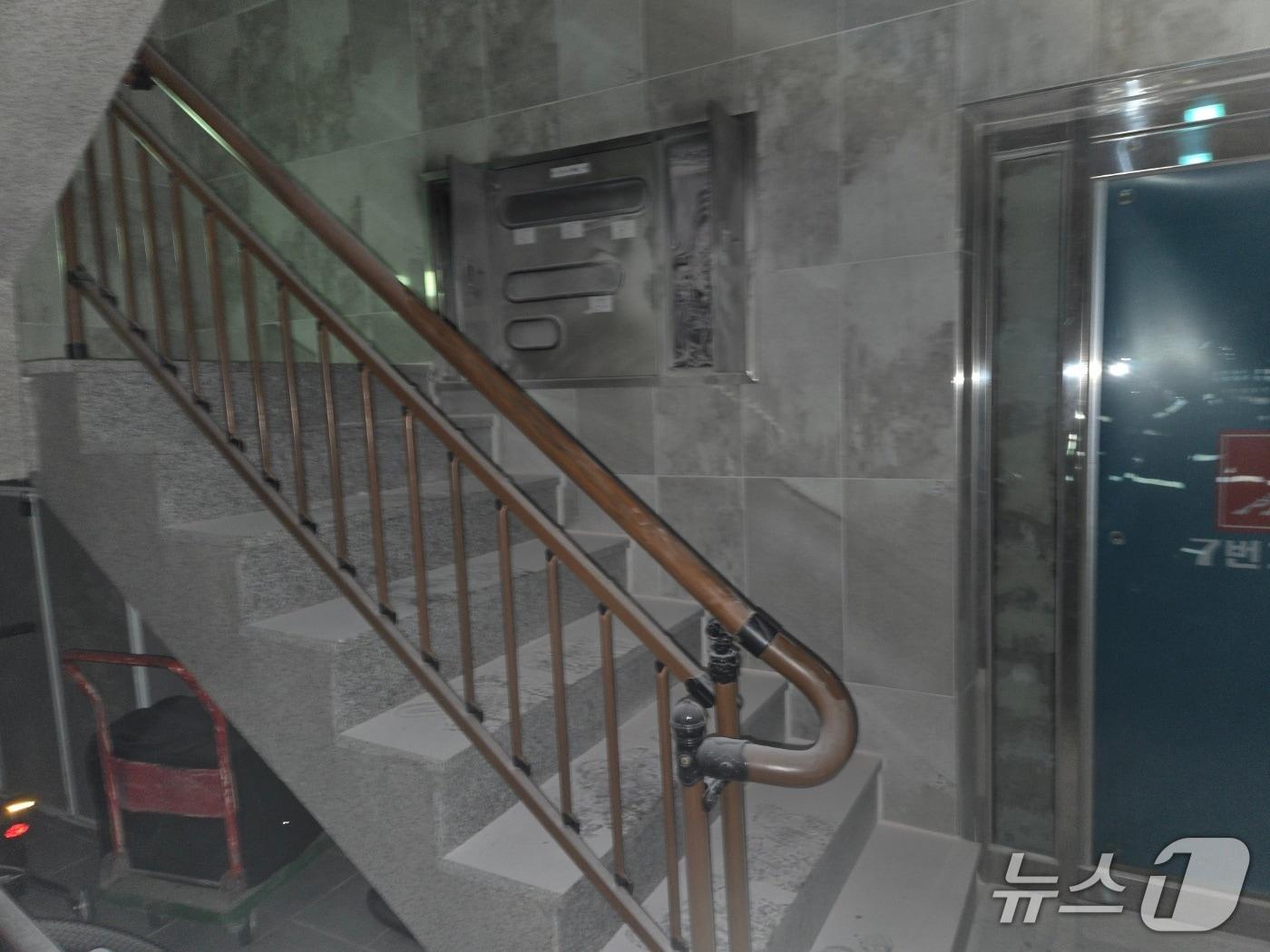 본문 이미지 - 화재 현장(제주소방본부 제공. 재판매 및 DB금지)/뉴스1