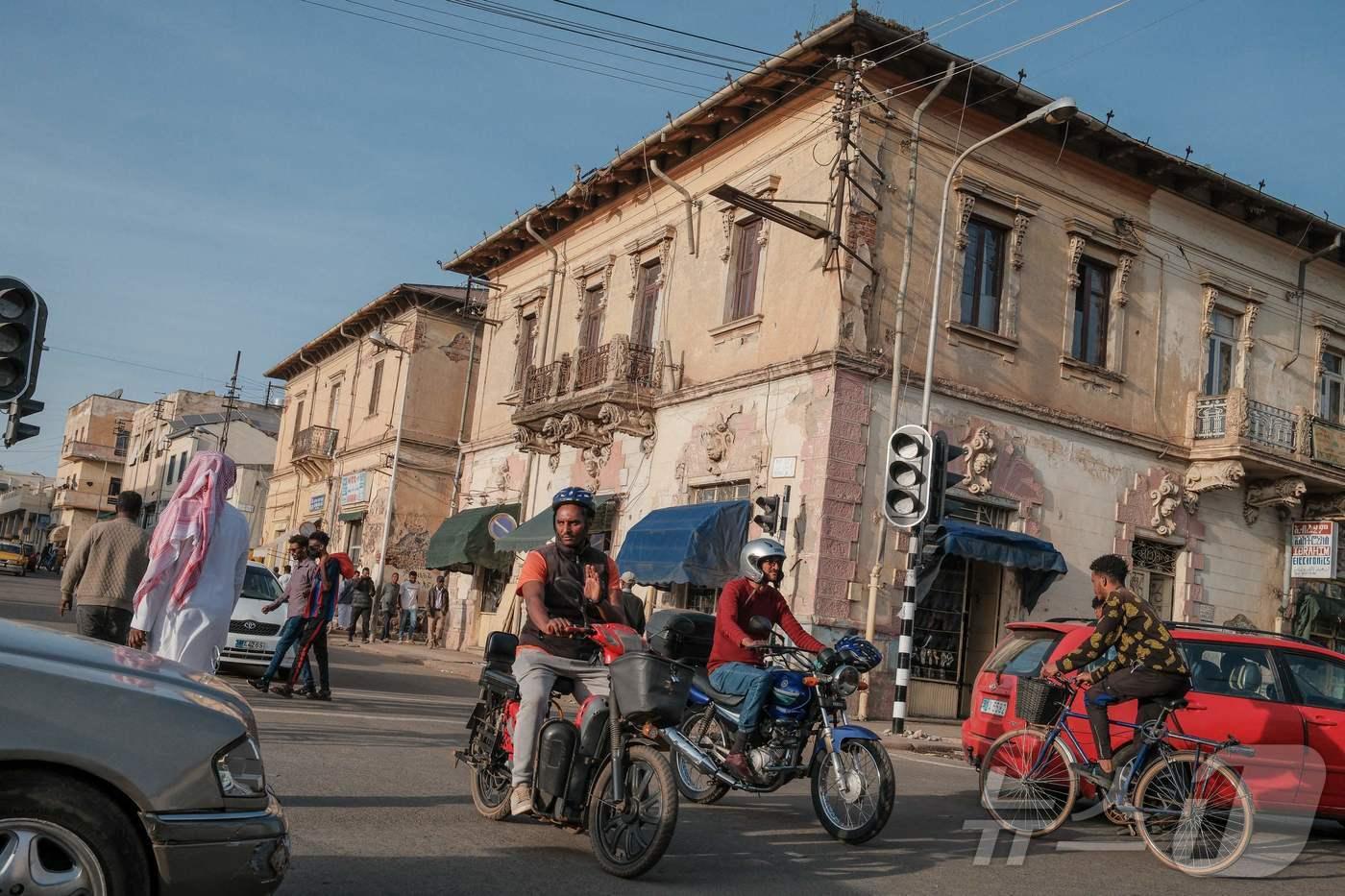 본문 이미지 - 에리트레아 수도 아스마라 시내 도로 모습. 2025.10.03 ⓒ AFP=뉴스1