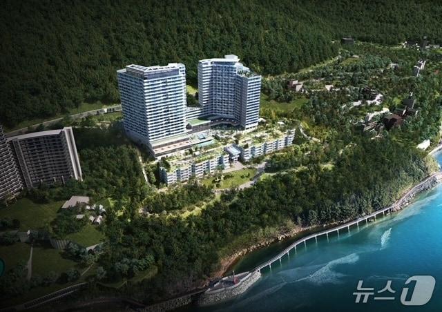 본문 이미지 - 거제 신라모노그램 조감도.(거제시 제공. 재판매 및 DB금지)