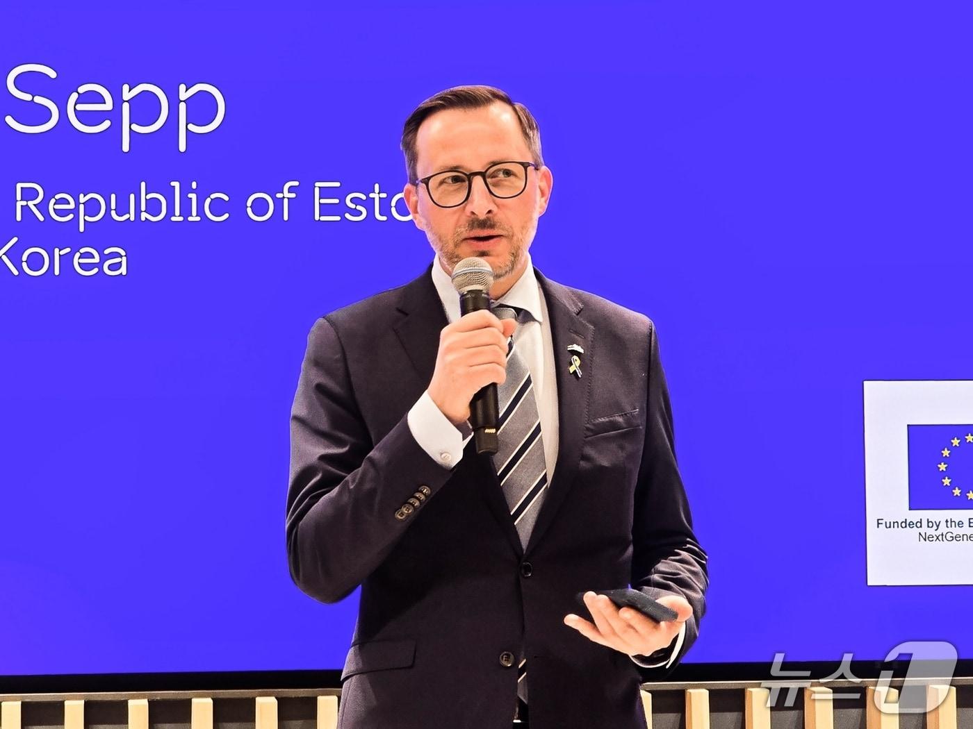 본문 이미지 - 타넬 셉 주한 에스토니아 대사 ⓒ 뉴스1 황덕현 기자