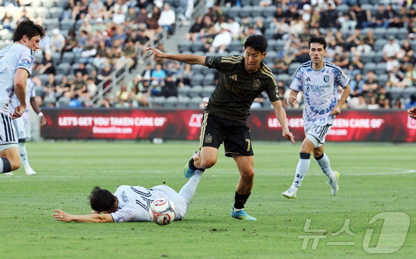 본문 이미지 - LA FC 손흥민. ⓒ AFP=뉴스1