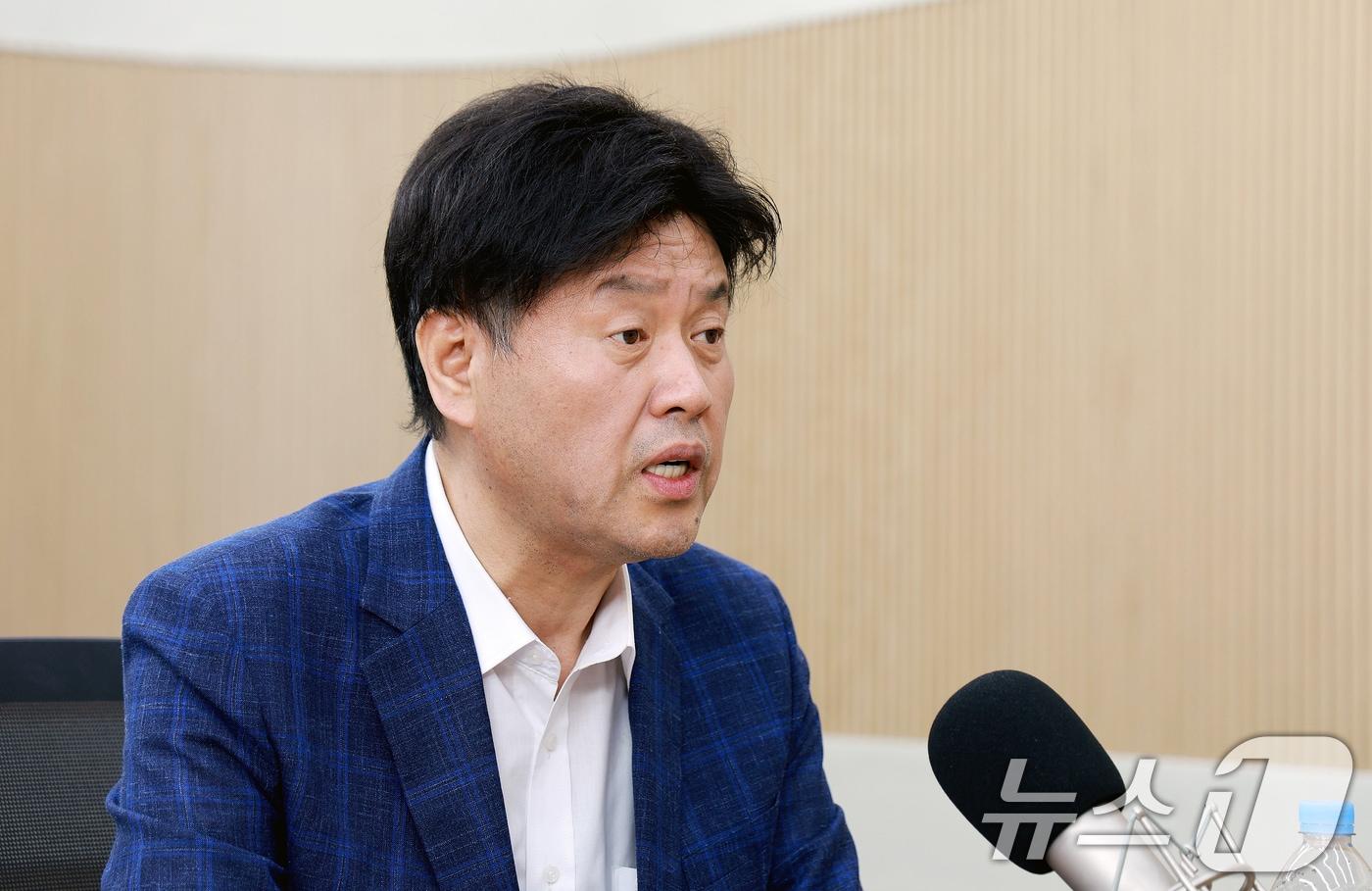본문 이미지 - 김용 전 더불어민주당 민주연구원 부원장. 2026.4.23 ⓒ 뉴스1 이호윤 기자