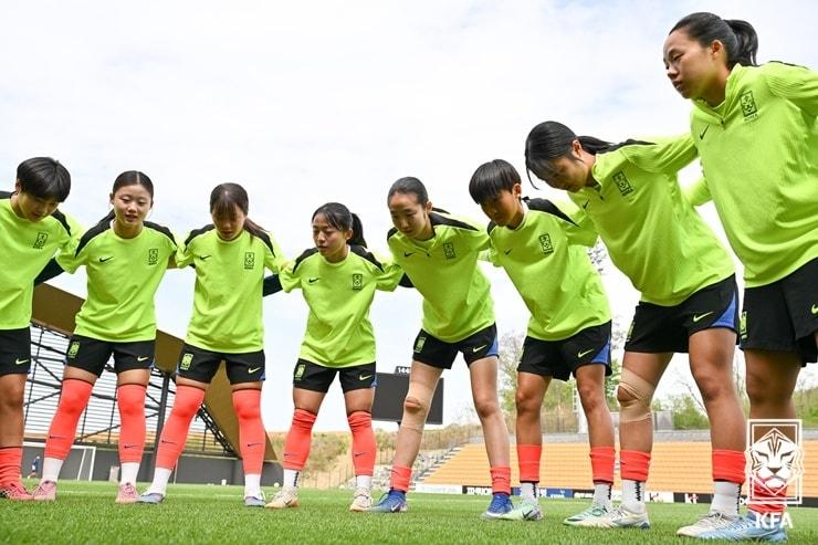 본문 이미지 - U17 여자 아시안컵에 나설 23명 명단이 발표됐다.(대한축구협회 제공) 