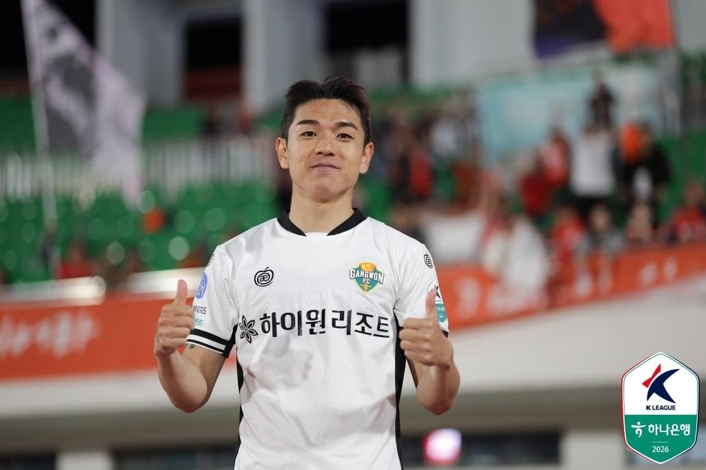 본문 이미지 -  강원 김대원(한국프로축구연맹 제공)