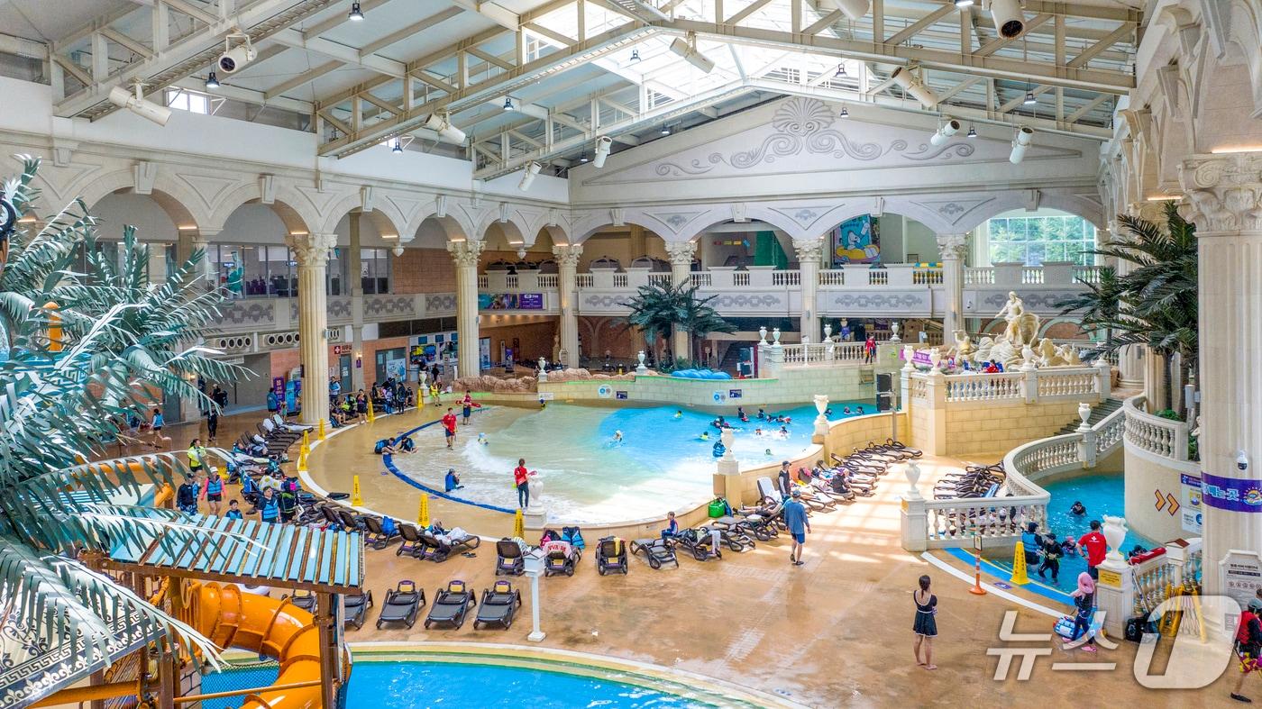 본문 이미지 - 강원랜드 하이원 워터월드 자료 사진. (강원랜드 제공. 재판매 및 DB금지) 2026.4.24/뉴스1