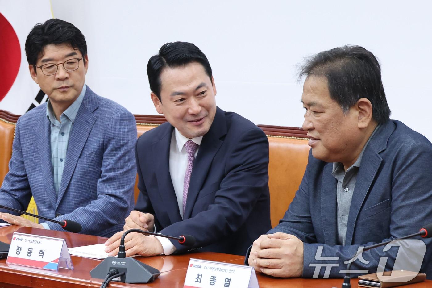 본문 이미지 - 장동혁 국민의힘 대표. 2026.4.24 ⓒ 뉴스1 신웅수 기자