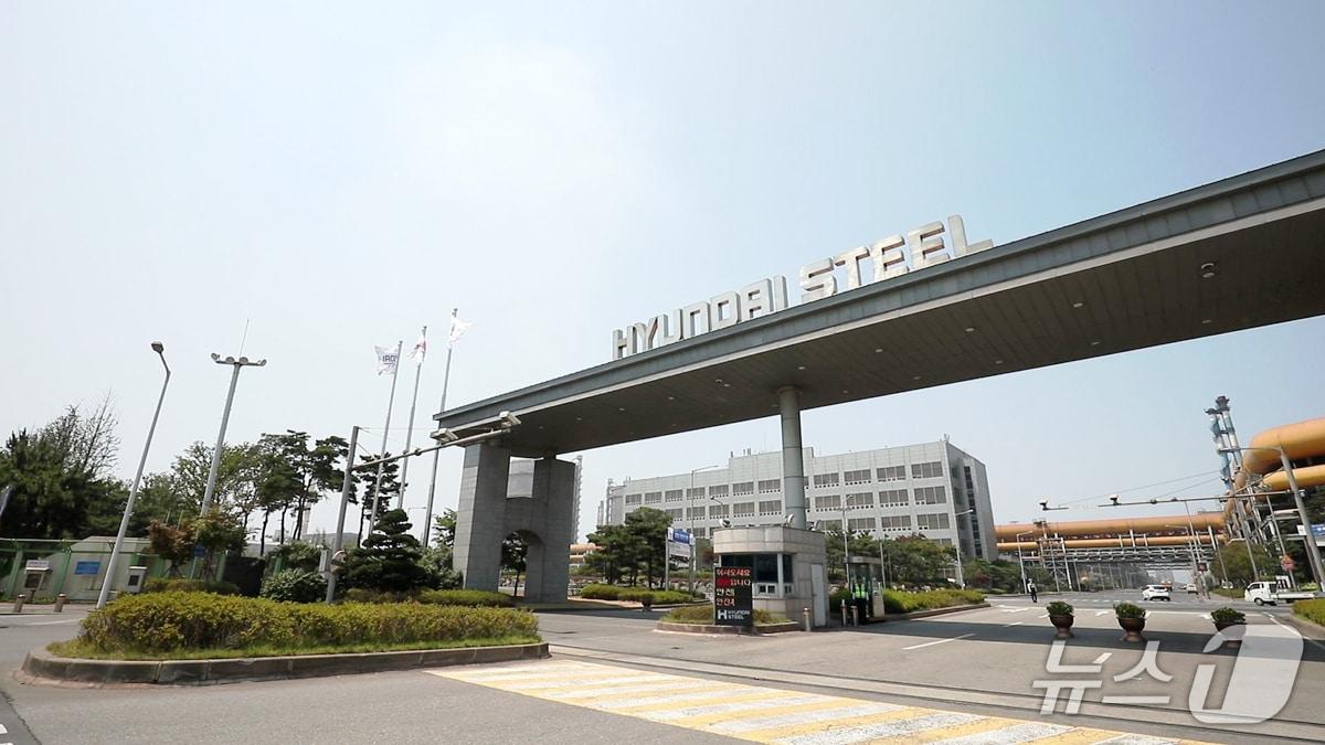 본문 이미지 - 현대제철 당진제철소 전경/뉴스1