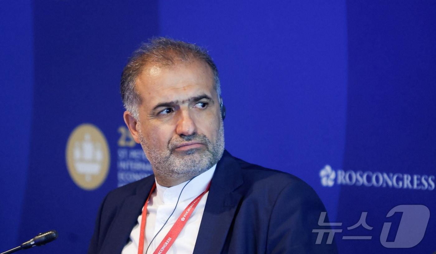 본문 이미지 - 카젬 잘랄리 주러시아 이란 대사. 2022.06.16 ⓒ 로이터=뉴스1