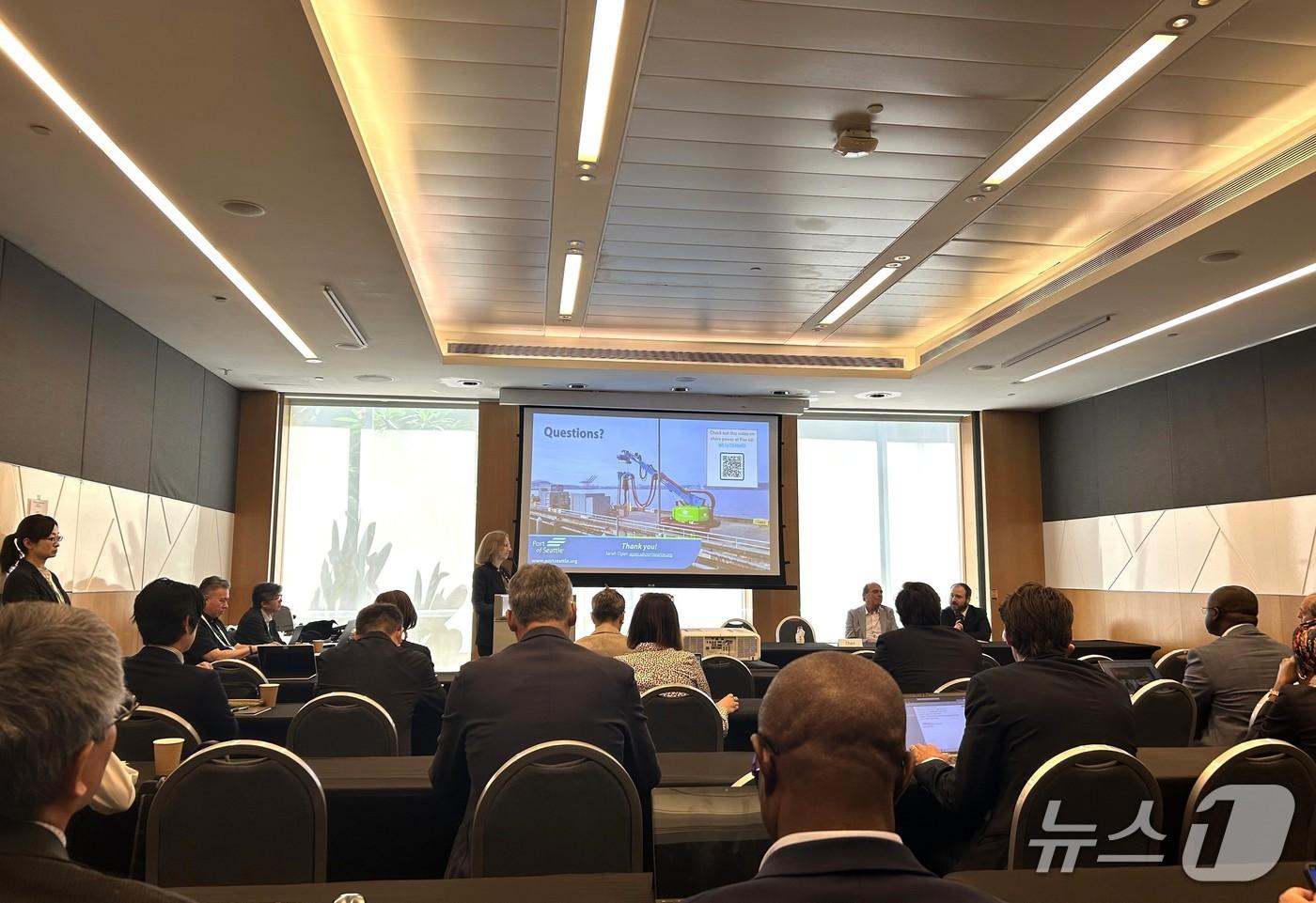 본문 이미지 - 22~24일 개최된 IAPH 기술위원회 회의 현장 (BPA 제공. 재판매 및 DB금지)