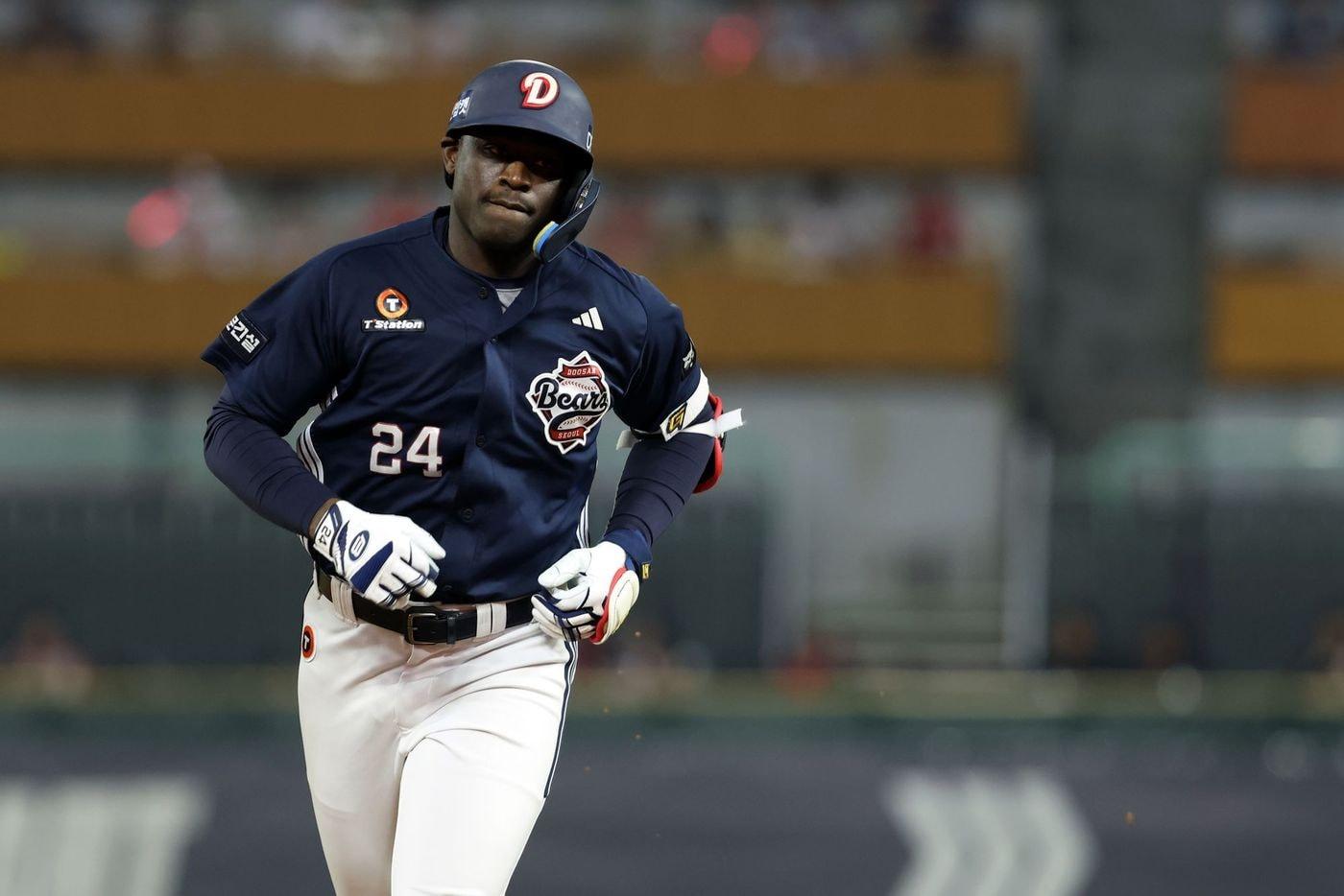 본문 이미지 - 두산 베어스 외국인 타자 다즈 카메론. (두산 베어스 제공)