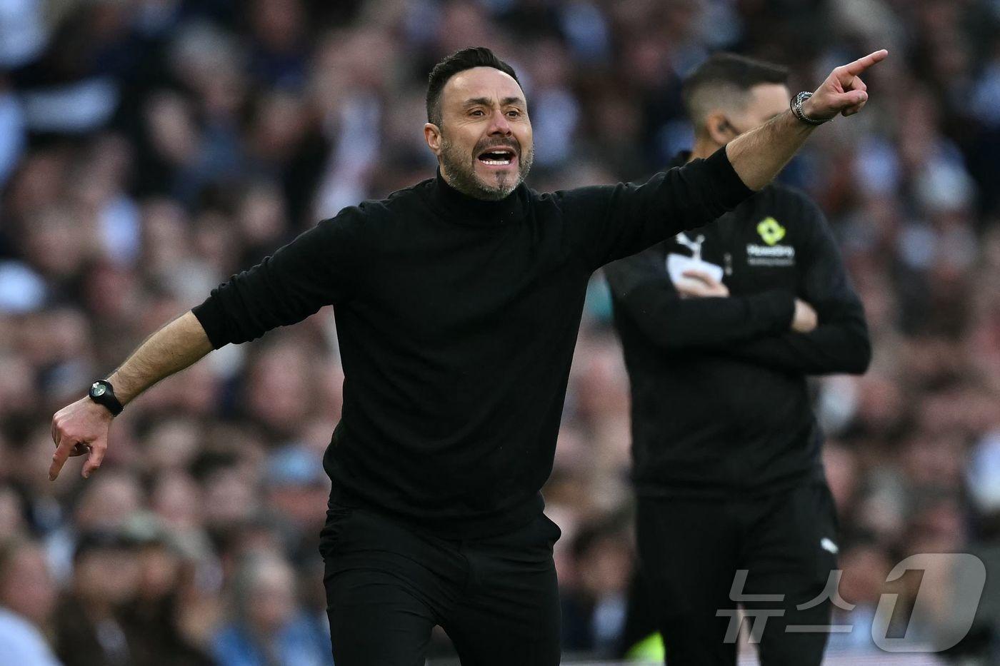 본문 이미지 - 로베르토 데 제르비 토트넘 감독.  ⓒ AFP=뉴스1