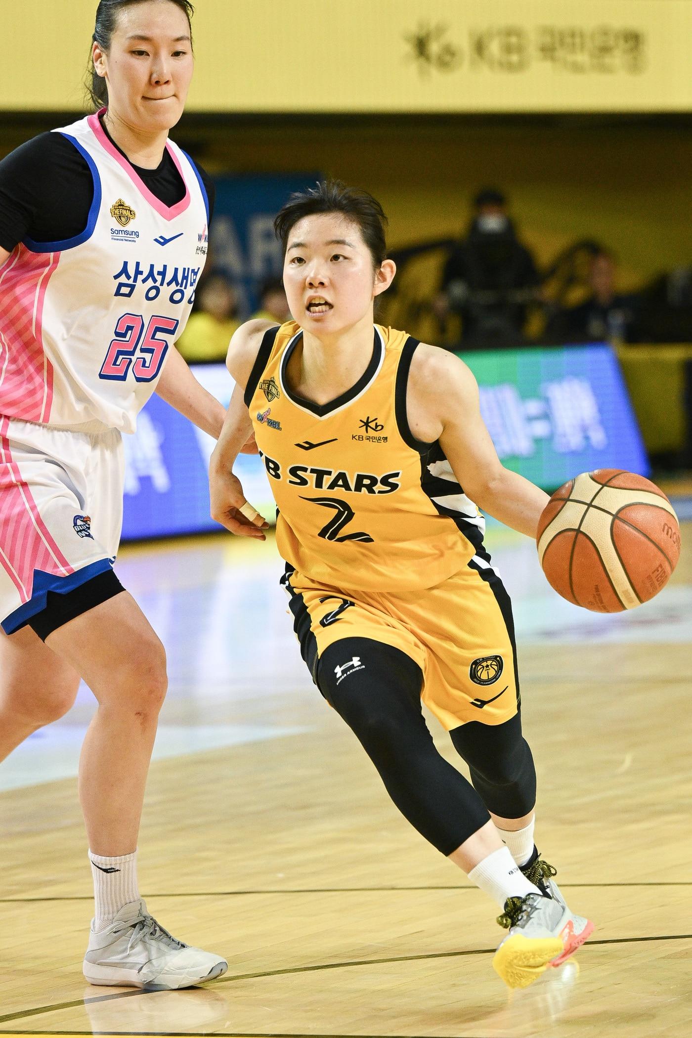 본문 이미지 - 청주 KB스타즈의 허예은. (WKBL 제공)