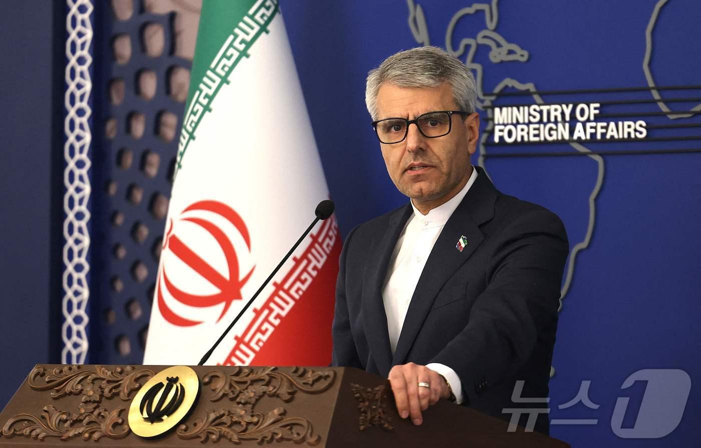 본문 이미지 - 에스마일 바가이 이란 외무부 대변인 ⓒ AFP=뉴스1