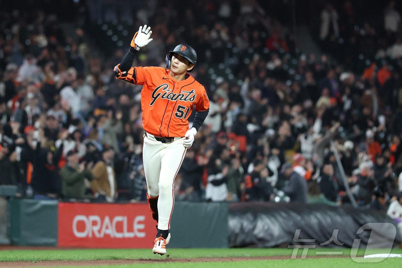 본문 이미지 - MLB 샌프란시스코 이정후. ⓒ AFP=뉴스1