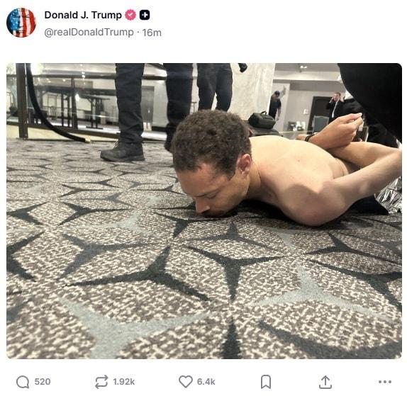 본문 이미지 - 도널드 트럼프 미국 대통령 트루스소셜 갈무리 