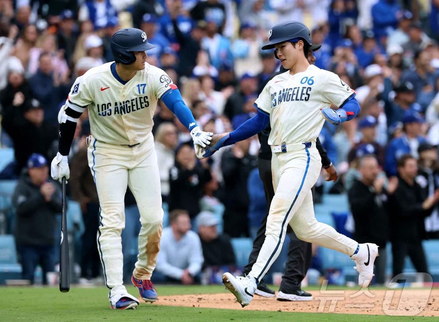 본문 이미지 - LA 다저스의 김혜성ⓒ AFP=뉴스1