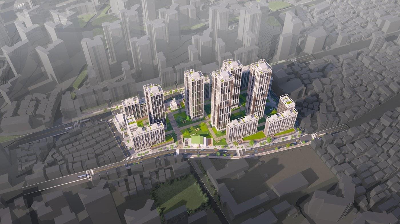 본문 이미지 - 영등포구 신길동 3922 일대 주택정비형 재개발사업 조감도 (서울시 제공)