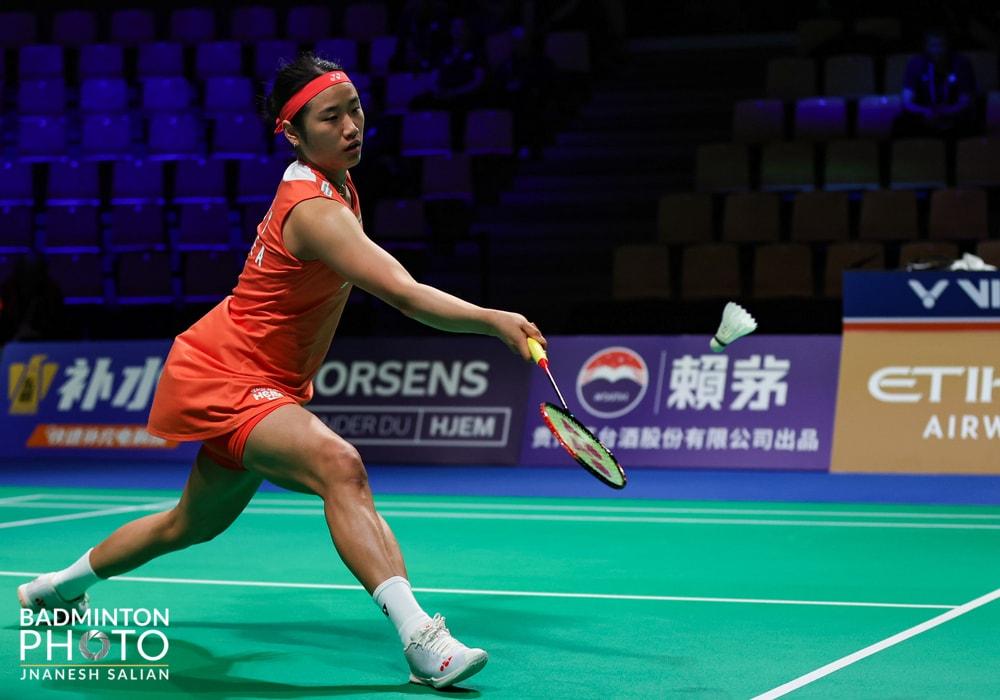 본문 이미지 - 덴마크에서 펼쳐지고 있는 세계단체선수권대회에 참가 중인 안세영(대한배드민턴협회 제공)