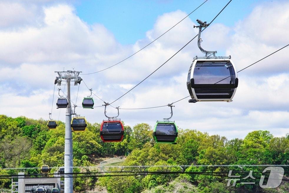 본문 이미지 - 파주 임진각평화곤돌라. (파주시 제공, 재판매 및 DB금지)