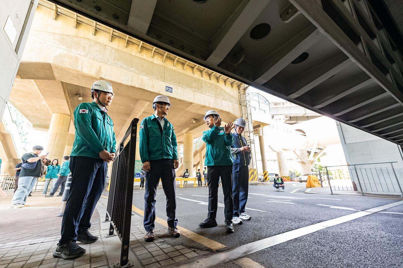본문 이미지 - 육갑문 개폐 훈련