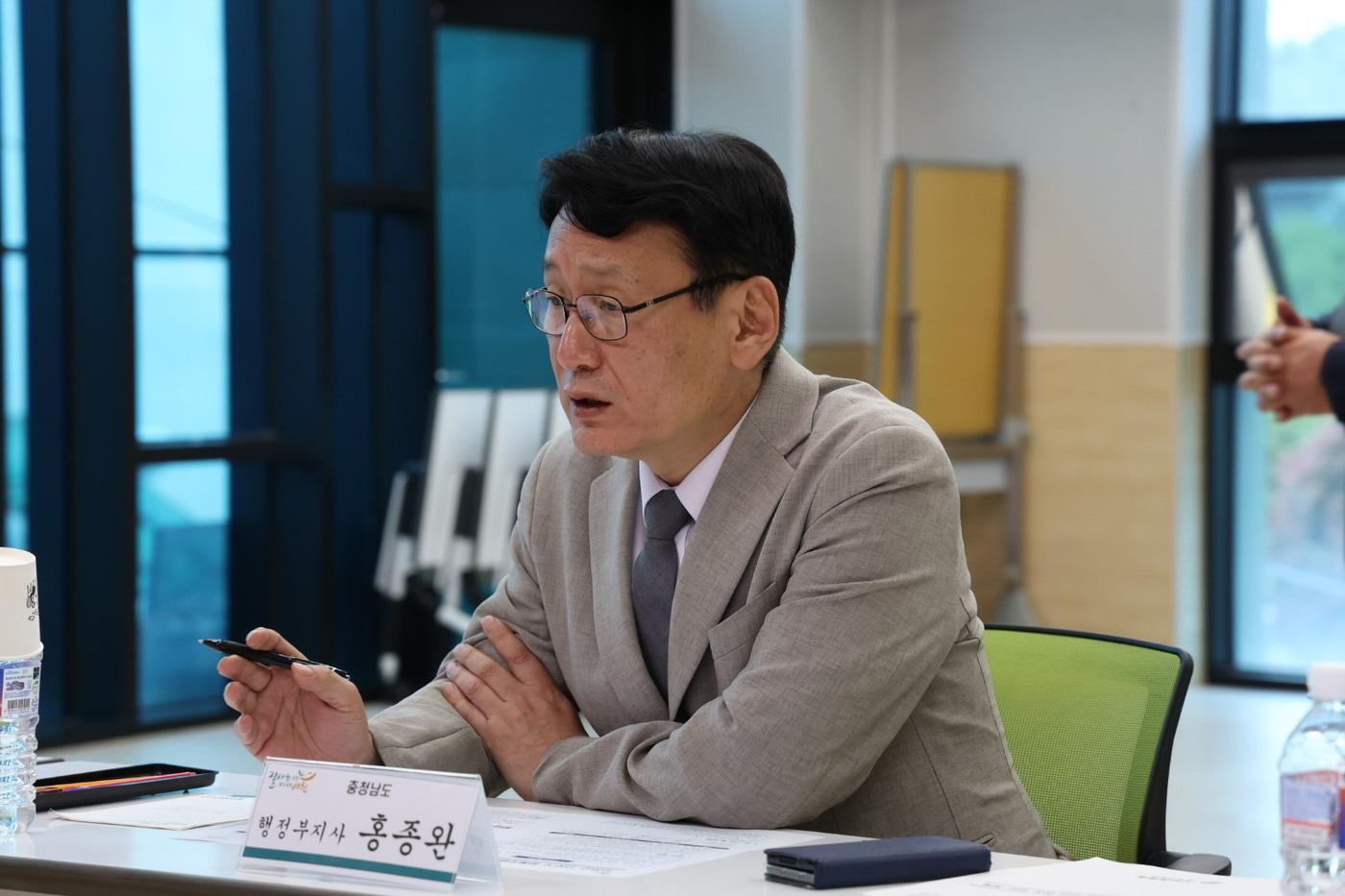 본문 이미지 - 홍종완 충남도 행정부지사(도 제공. 재판매 및 DB금지)/뉴스1