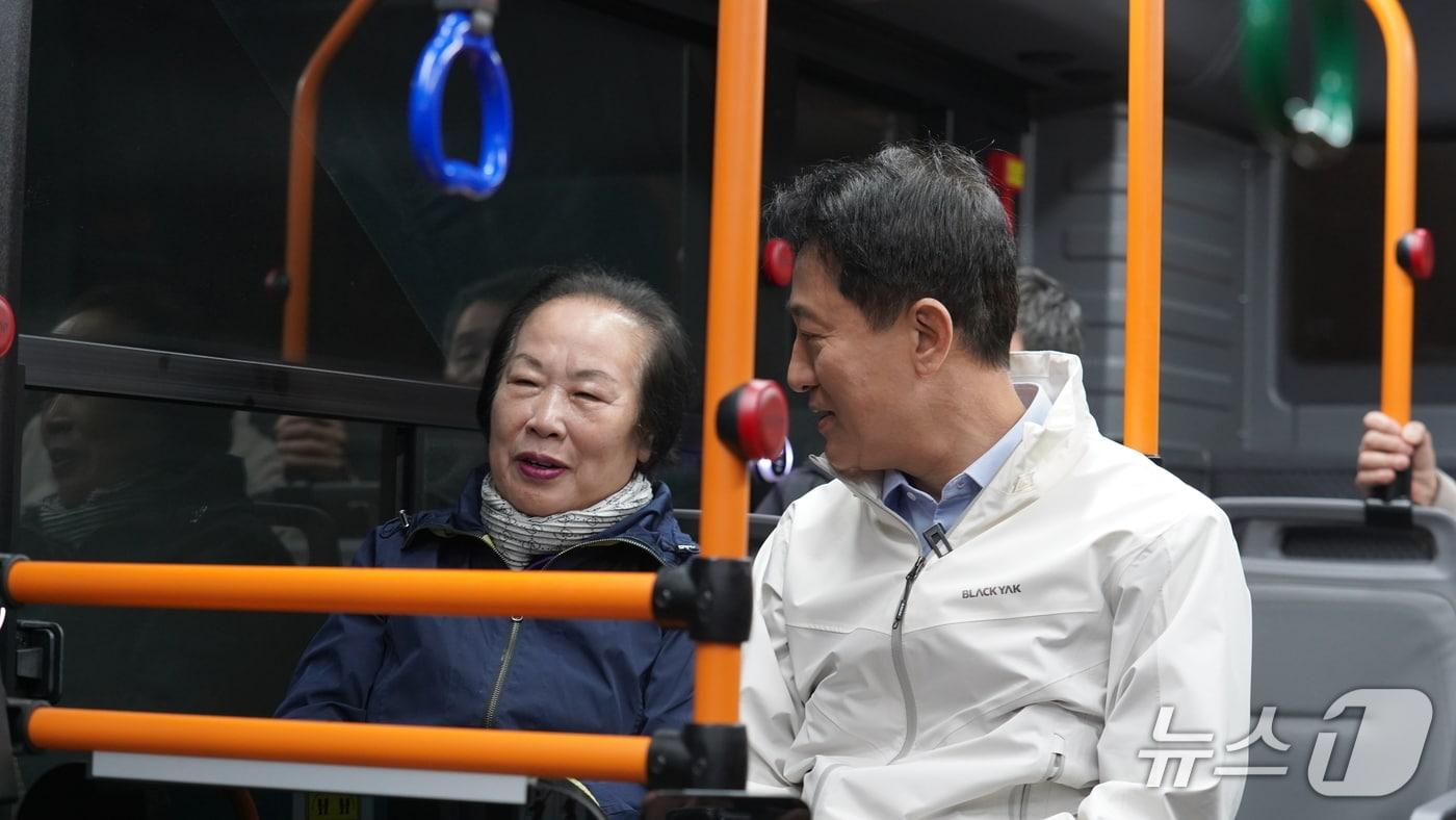 본문 이미지 - 오세훈 국민의힘 서울시장 후보. (오 후보 선거대책위원회) 