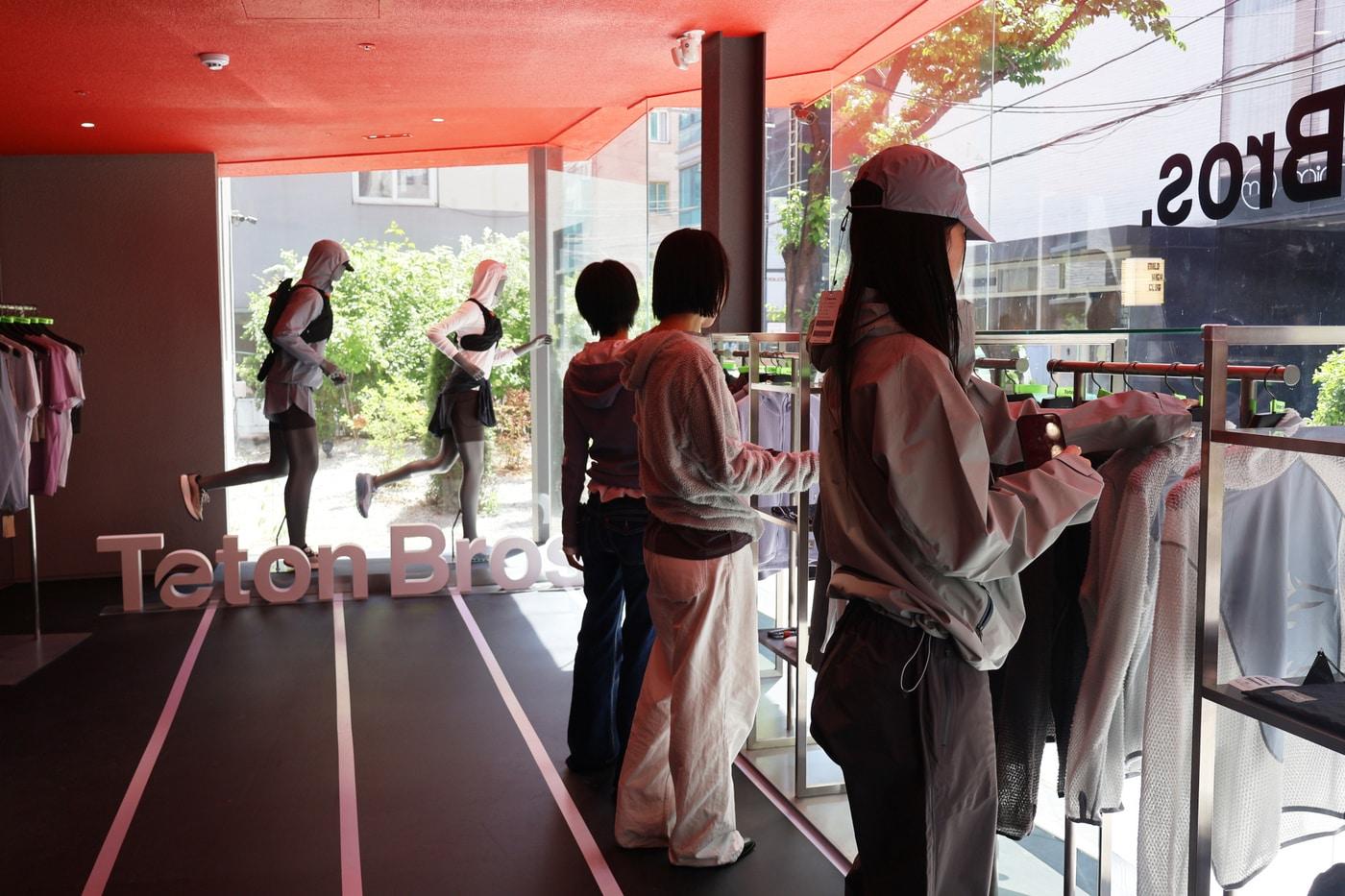 본문 이미지 - 티톤브로스 카시나 도산 러닝 팝업(LF 제공)