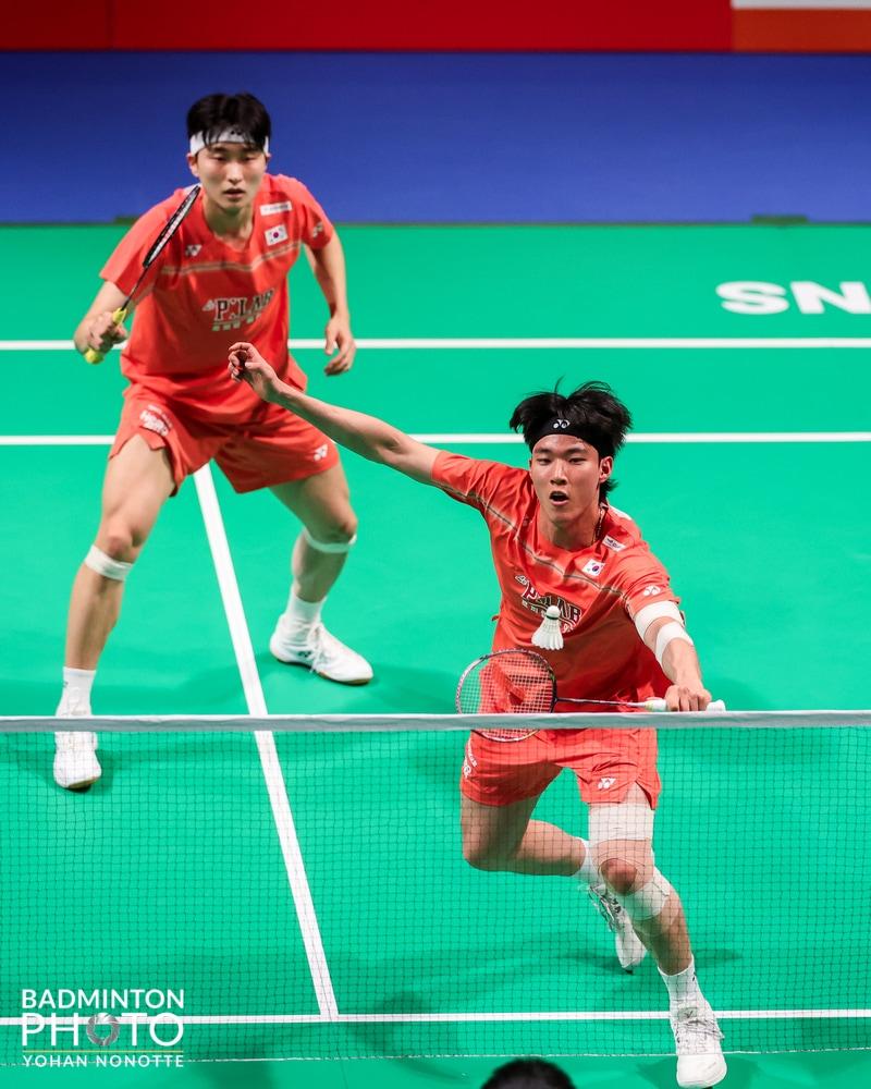 본문 이미지 - 남자배드민턴 대표팀이 토마스컵에서 대만을 꺾고 첫 승을 달성했다. (대한배드민턴협회 제공)