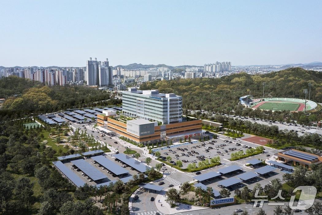 본문 이미지 - 군산전북대병원 조감도./뉴스1 DB