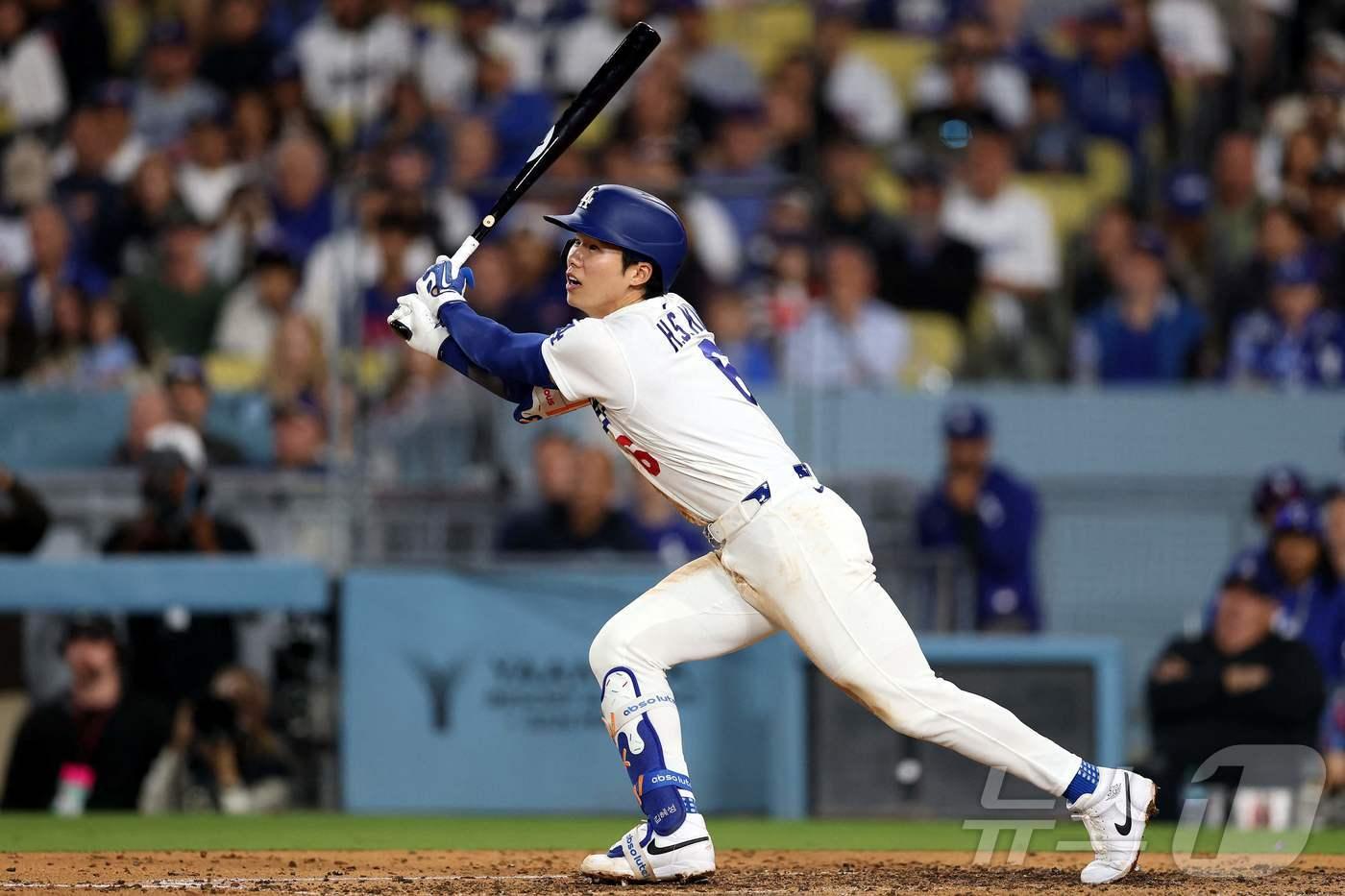 본문 이미지 - 다저스 김혜성.ⓒ AFP=뉴스1