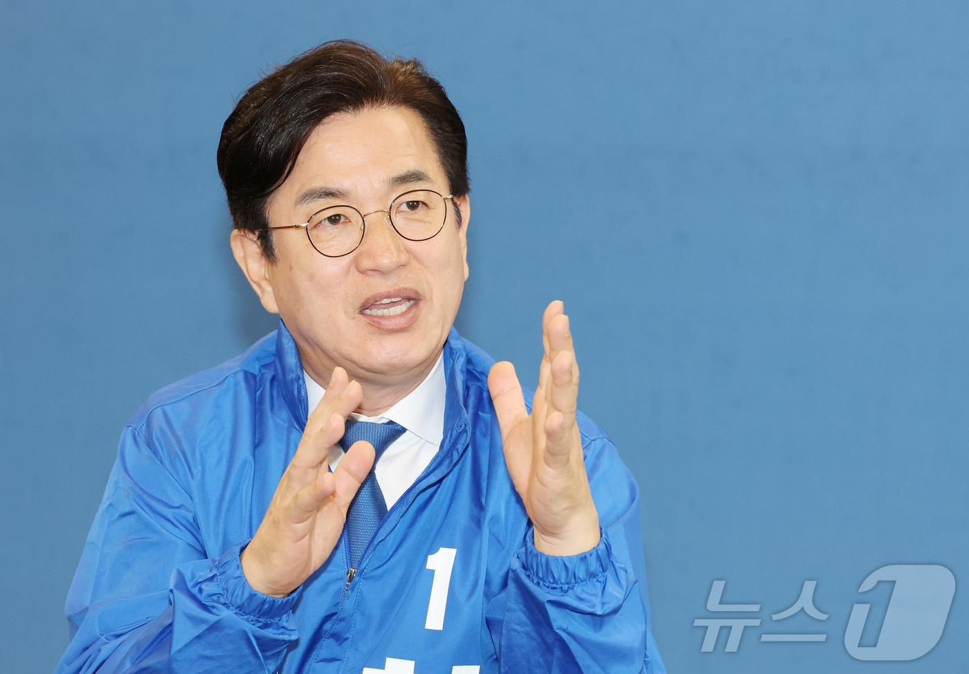 본문 이미지 - 허태정 더불어민주당 대전시장 후보 ⓒ 뉴스1 김기태 기자