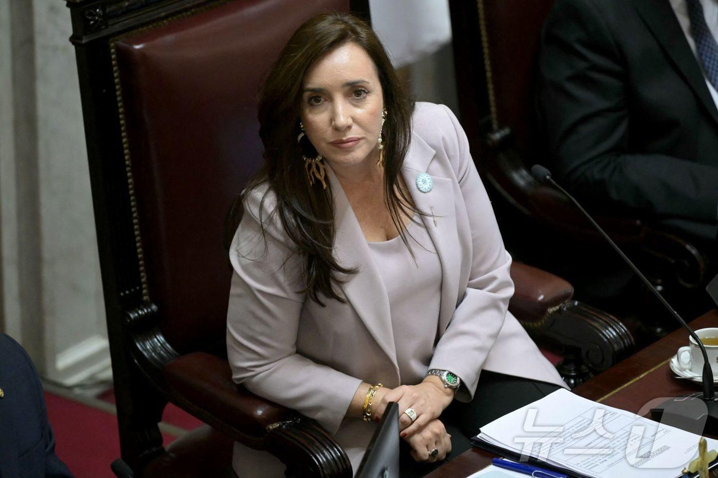 본문 이미지 - 빅토리아 비야루엘 아르헨티나 부통령. ⓒ AFP=뉴스1