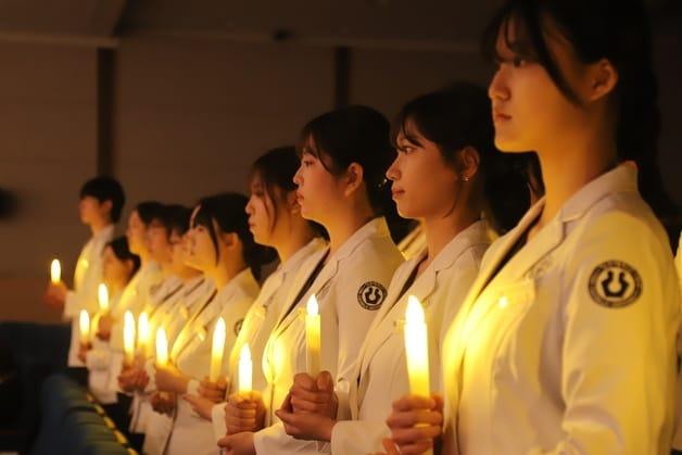 본문 이미지 - 청주대학교 나이팅게일 선서식(청주대 제공. 재판매 및 DB금지)