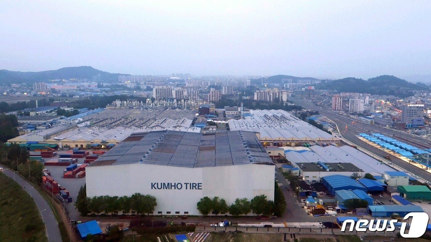 본문 이미지 -  금호타이어 광주공장/ ⓒ 뉴스1 박영래 기자 