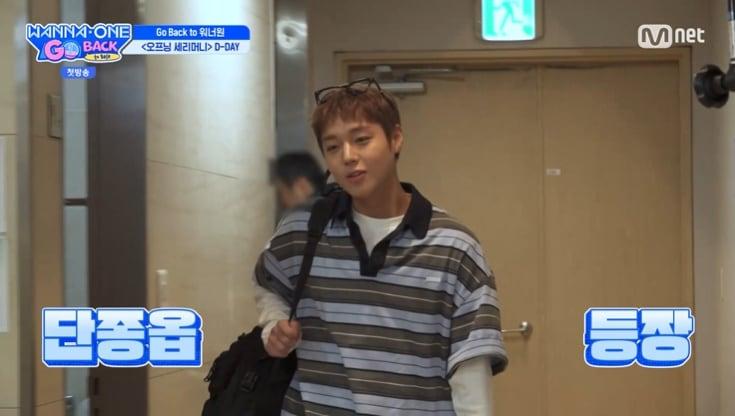 본문 이미지 - Mnet '워너원고 : 백투베이스' 화면 캡처