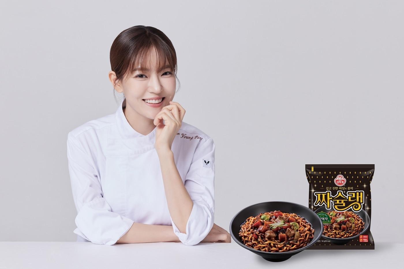 본문 이미지 - 오뚜기 짜슐랭, 진짬뽕 앰배서더 박은영 셰프.(오뚜끼 제공)