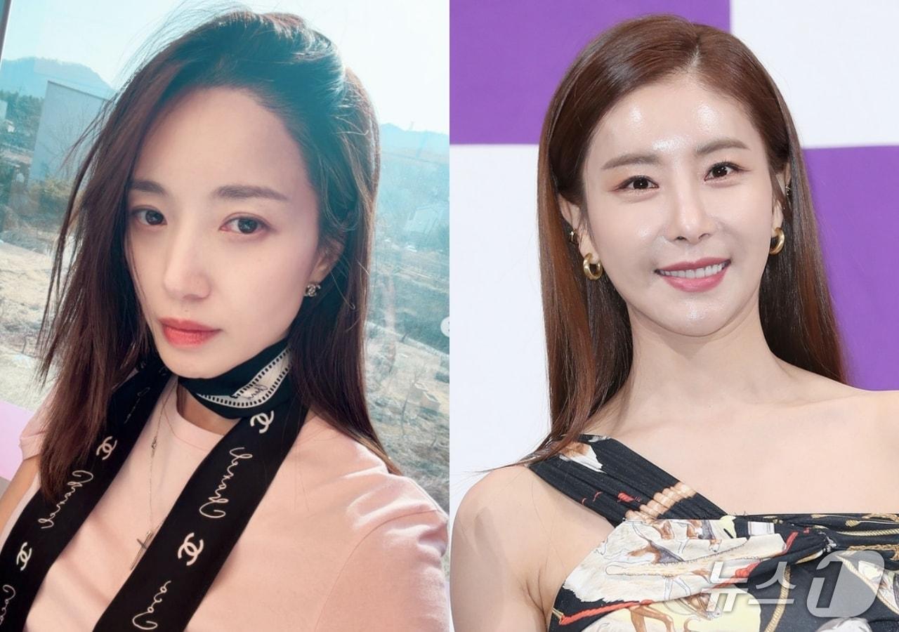 본문 이미지 - 김민경(왼쪽)과 한다감 / 인스타그램, 뉴스1 DB