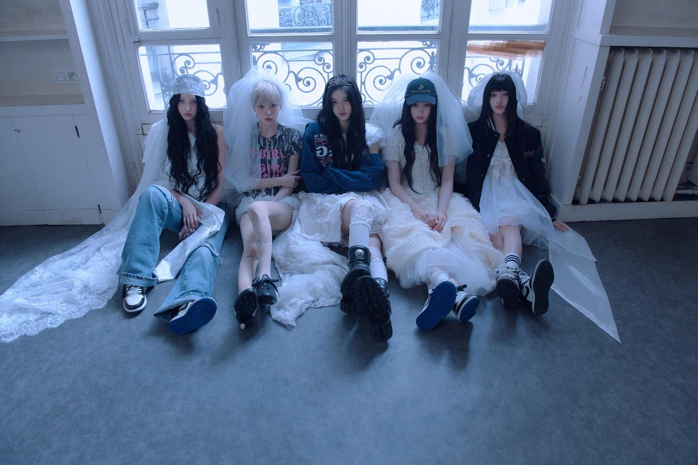 본문 이미지 - 동아오츠카 포카리스웨트 모델로 발탁된 아일릿.(동아오츠카 제공)