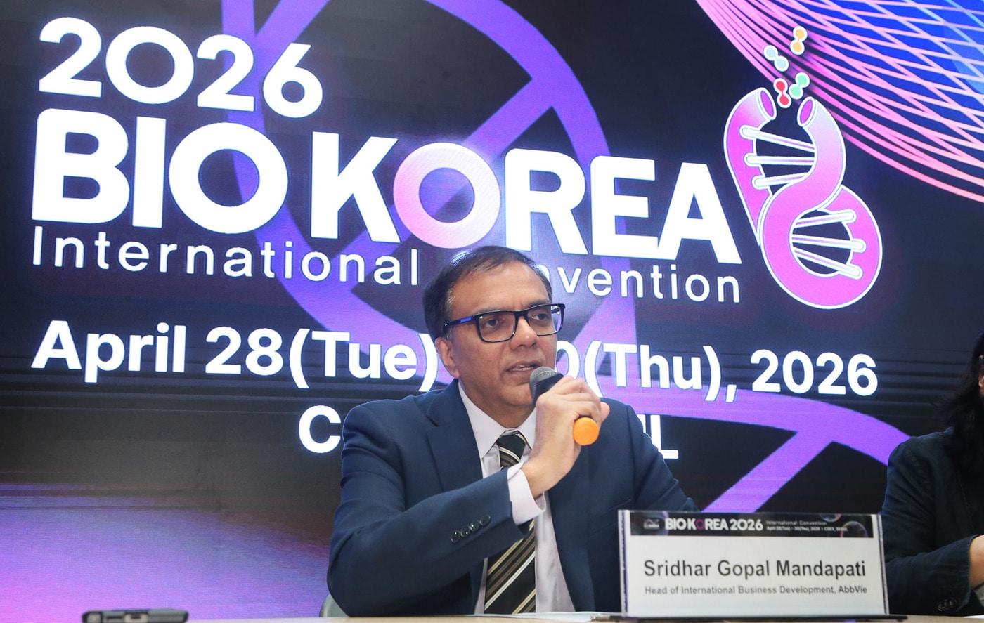 본문 이미지 - 스리다르 고팔 만다파티 애브비 글로벌 사업개발 총괄.(애브비 제공)