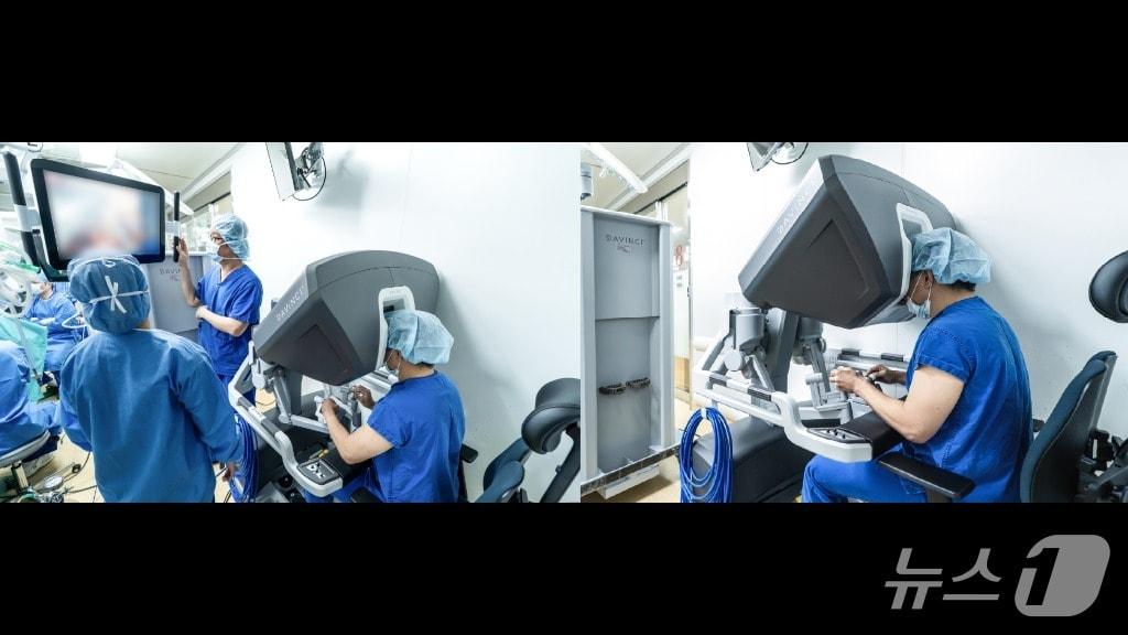 본문 이미지 - 다빈치 Xi 로봇수술(유성선병원 제공) /뉴스1